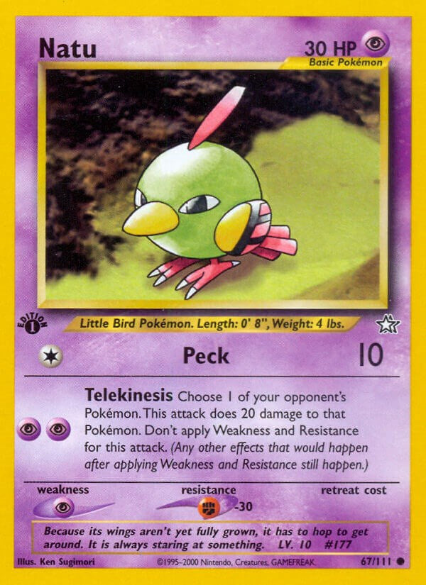 Natu (67/111) [Neo Genesis Unlimited]