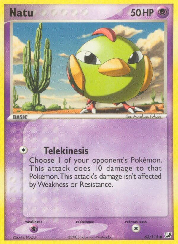 Natu (63/115) (Stamped) [EX: Unseen Forces]