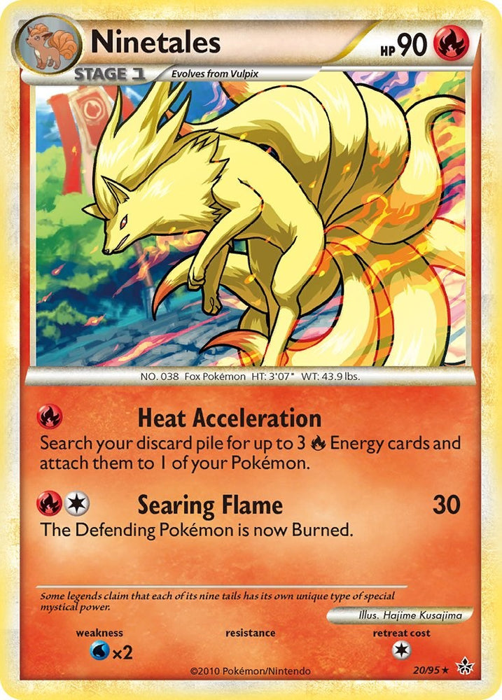 Ninetales (20/95) [HeartGold & SoulSilver: Unleashed]