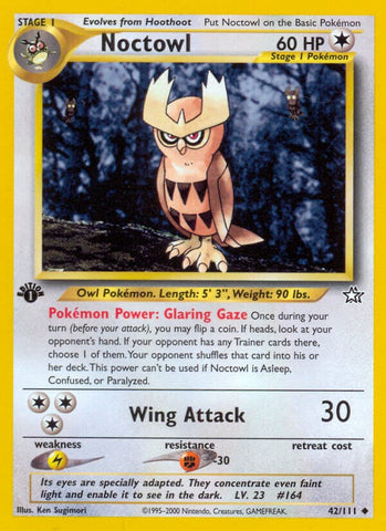 Noctowl (42/111) [Neo Genesis Unlimited]