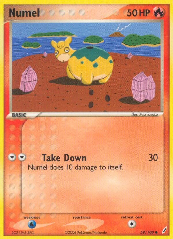 Numel (59/100) (Stamped) [EX: Crystal Guardians]