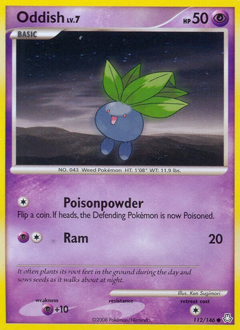 Oddish (112/146) [Diamond & Pearl: Legends Awakened]