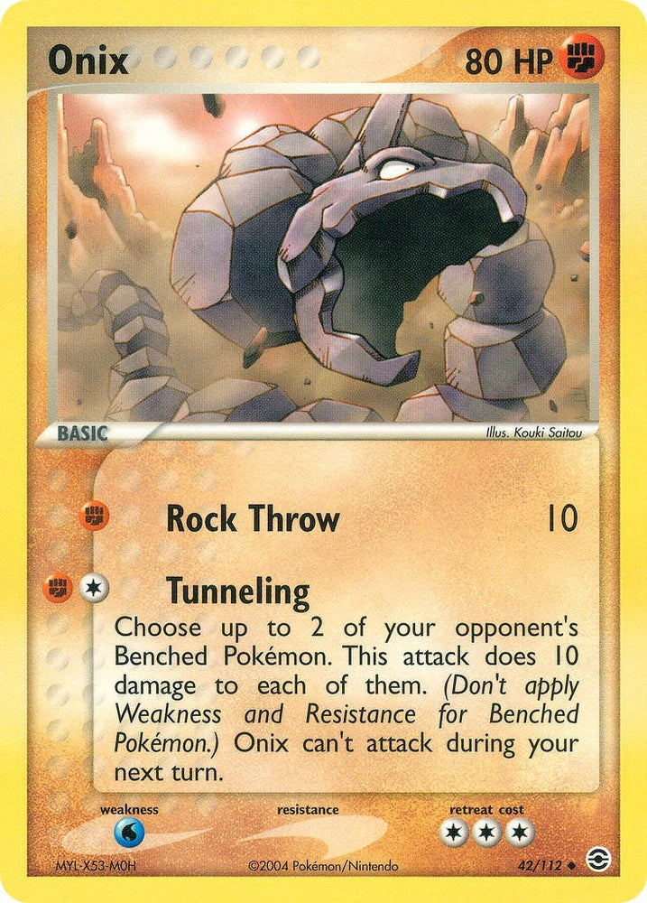 Onix (42/112) [EX: FireRed & LeafGreen]