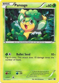 Pansage (BW11) [Black & White: Black Star Promos]