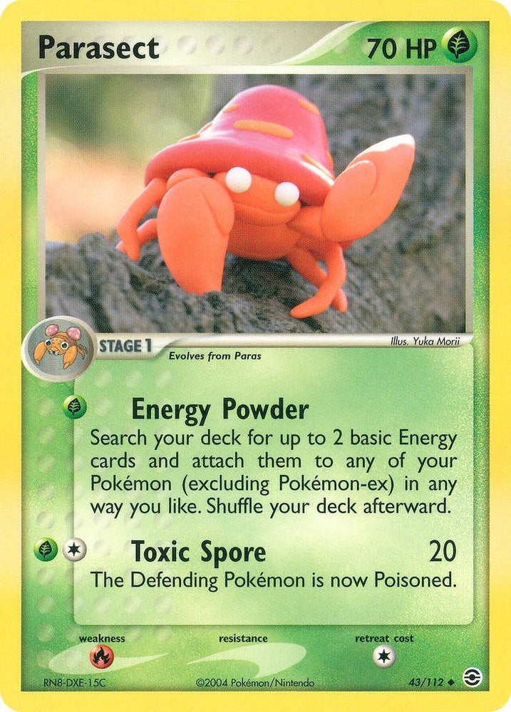 Parasect (43/112) [EX: FireRed & LeafGreen]