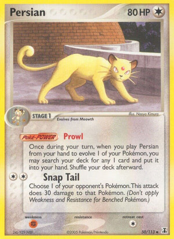 Persian (50/113) (Stamped) [EX: Delta Species]