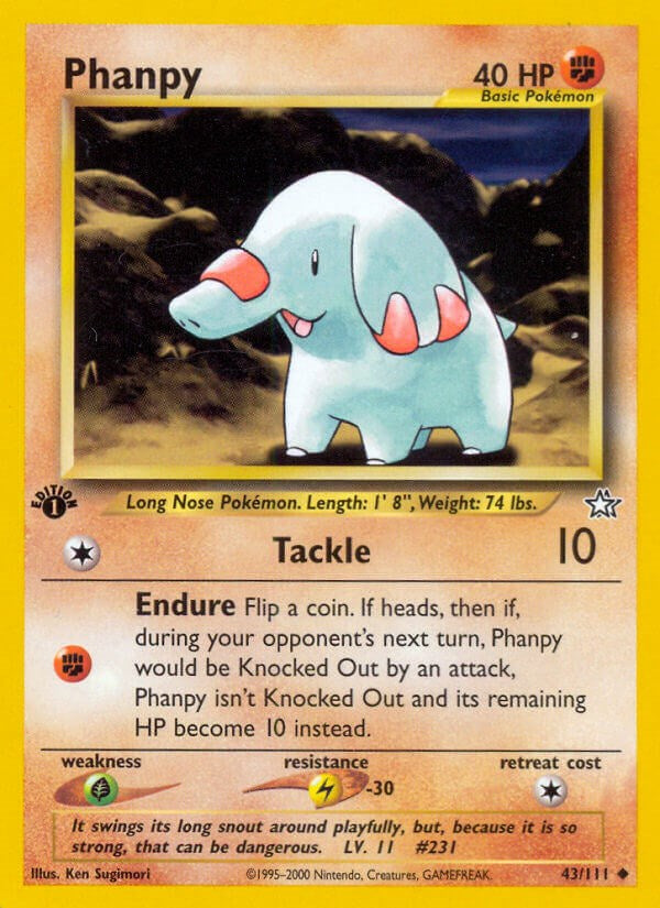 Phanpy (43/111) [Neo Genesis Unlimited]