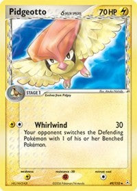 Pidgeotto (49/110) (Delta Species) [EX: Holon Phantoms]