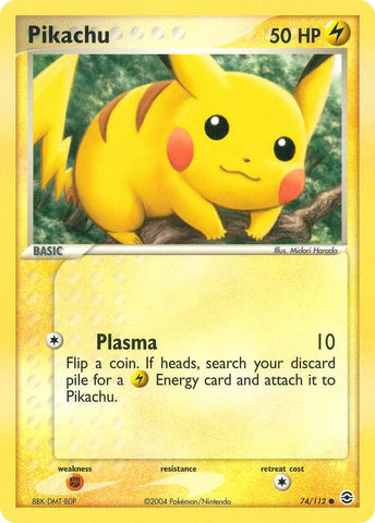 Pikachu (74/112) [EX: FireRed & LeafGreen]