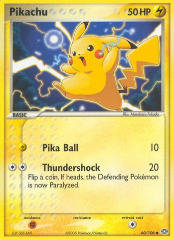 Pikachu (60/106) (Stamped) [EX: Emerald]