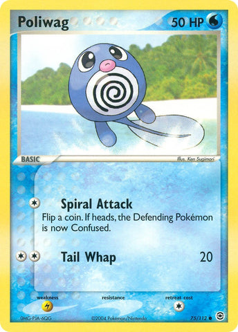 Poliwag (75/112) [EX: FireRed & LeafGreen]