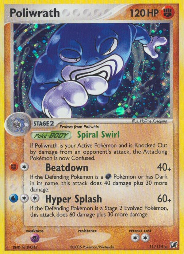 Poliwrath [Unseen Forces]