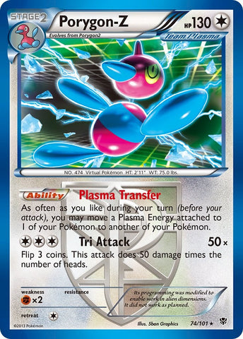 Porygon-Z (74/101) [Black & White: Plasma Blast]