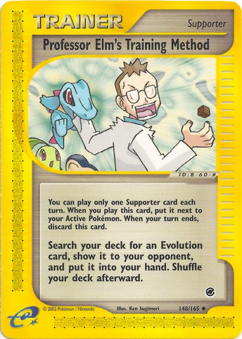 Professor Elm's Training Method (148/165) [Expedition: Base Set]