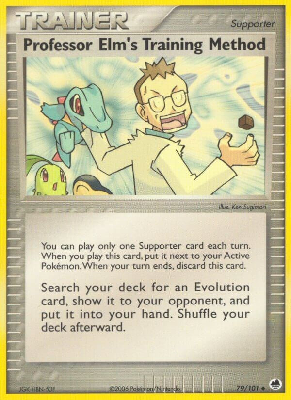 Professor Elm's Training Method (79/101) (Stamped) [EX: Dragon Frontiers]