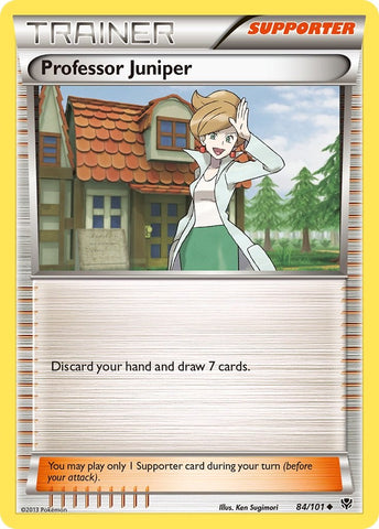 Professor Juniper (84/101) [Black & White: Plasma Blast]