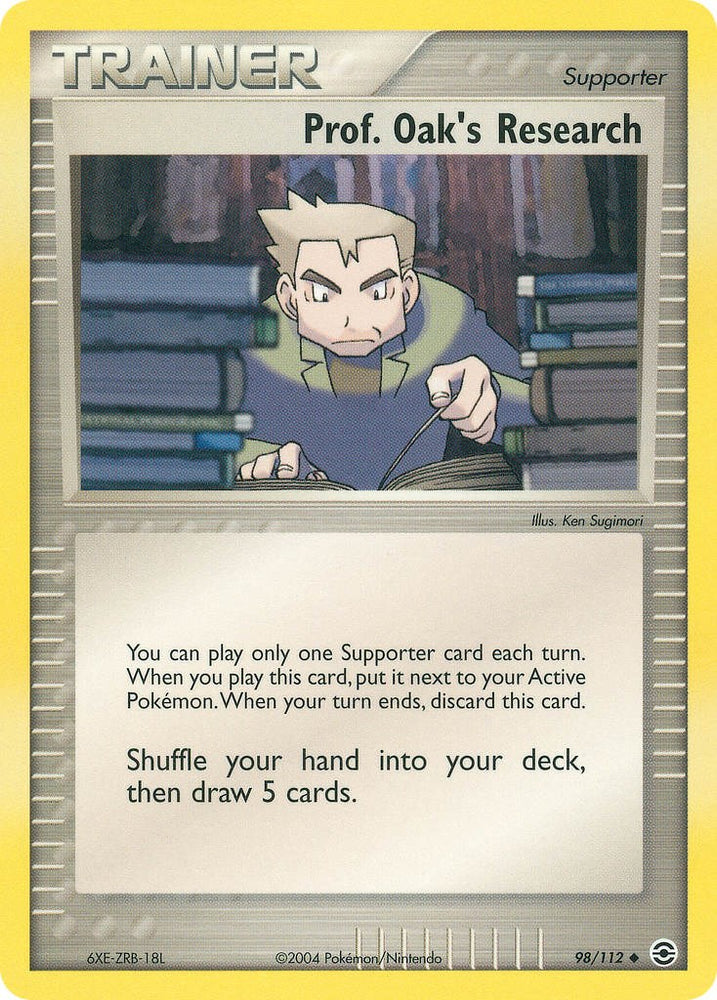 Prof. Oak's Research (98/112) [EX: FireRed & LeafGreen]