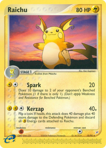 Raichu (13/95) [EX: Team Magma vs Team Aqua]