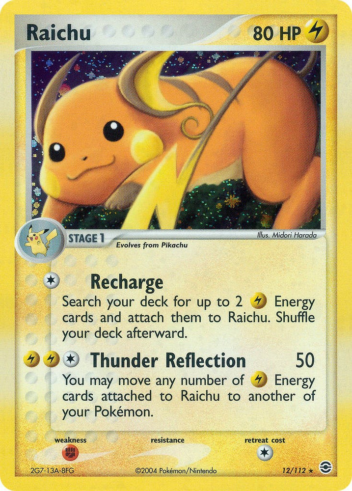 Raichu (12/112) [EX: FireRed & LeafGreen]