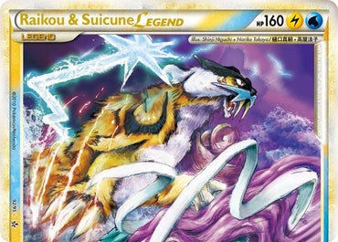 Raikou & Suicune LEGEND (92/95) [HeartGold & SoulSilver: Unleashed]