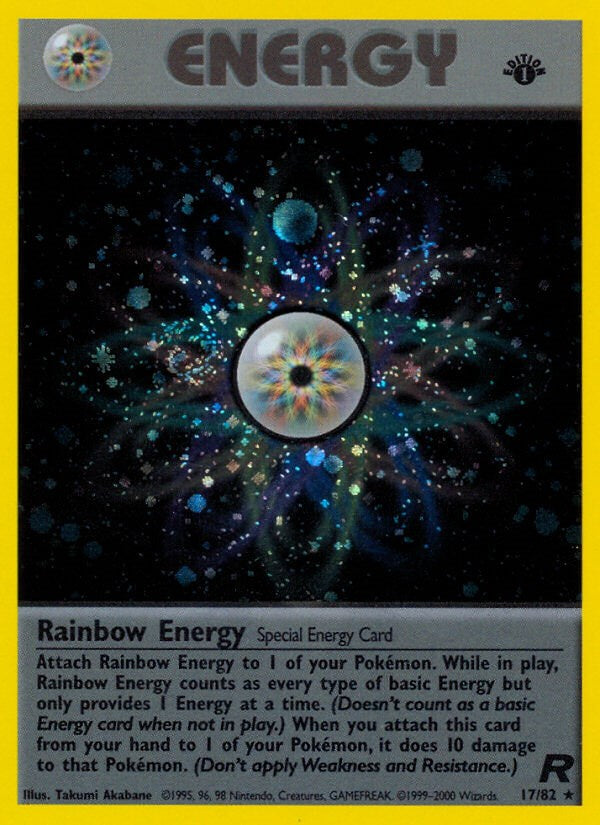 Rainbow Energy (17/82) [Team Rocket Unlimited]