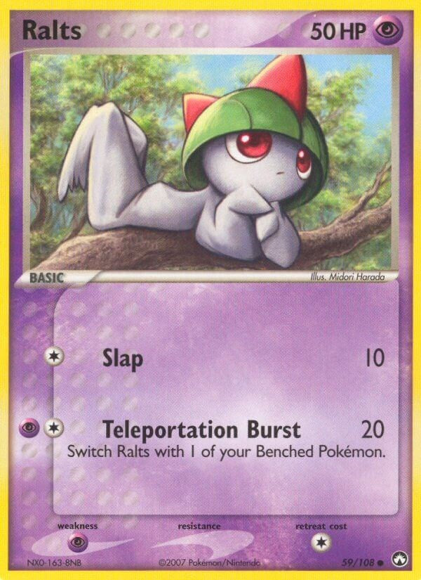 Ralts (59/108) (Stamped) [EX: Power Keepers]