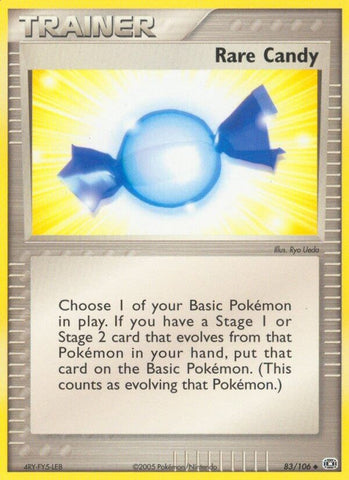 Rare Candy (83/106) (Stamped) [EX: Emerald]