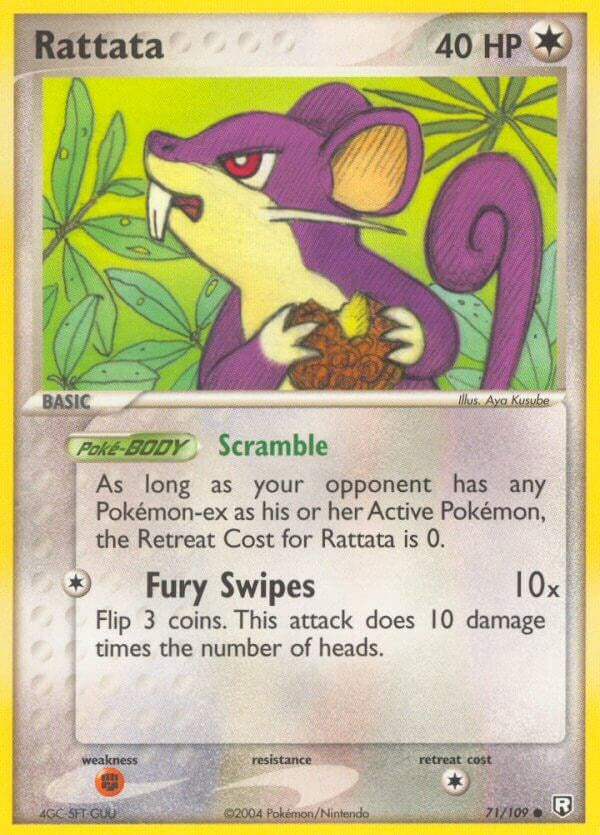 Rattata (71/109) (Stamped) [EX: Team Rocket Returns]