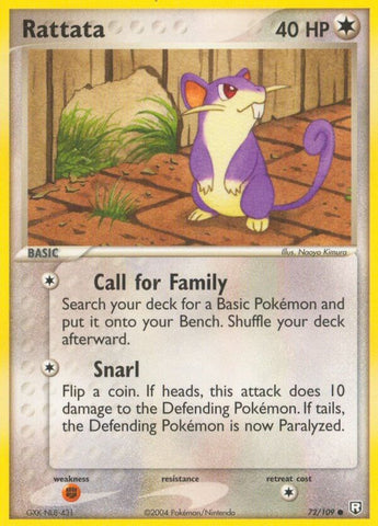 Rattata (72/109) (Stamped) [EX: Team Rocket Returns]