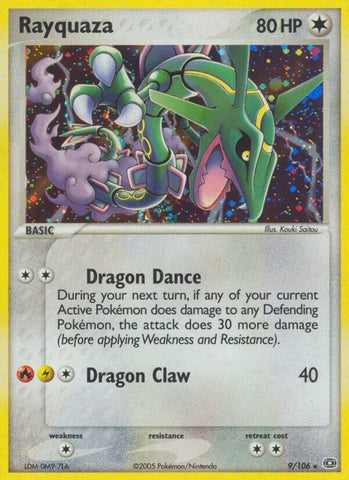 Rayquaza (9/106) (Stamped) [EX: Emerald]