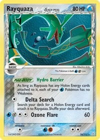 Rayquaza (16/110) (Delta Species) (Stamped) [EX: Holon Phantoms]