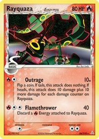 Rayquaza (26/110) (Delta Species) (Stamped) [EX: Holon Phantoms]