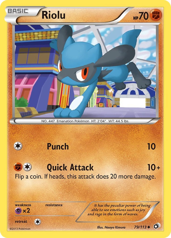 Riolu (79/113) [Black & White: Legendary Treasures]