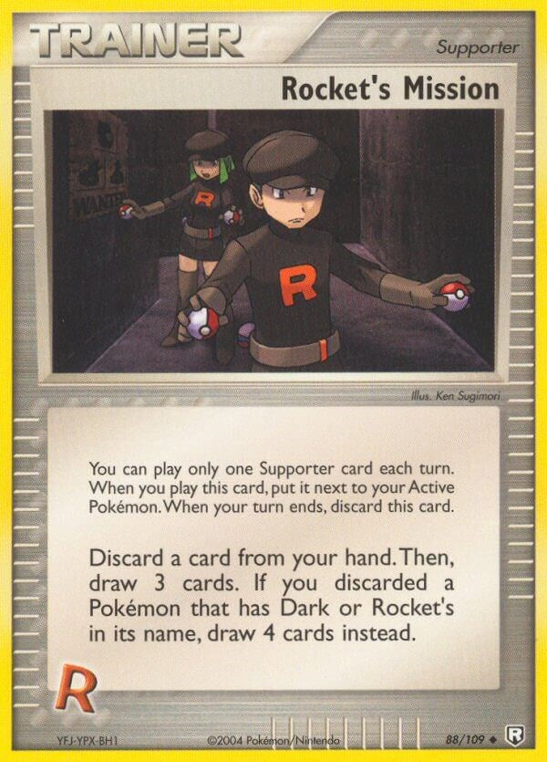 Rocket's Mission (88/109) (Stamped) [EX: Team Rocket Returns]