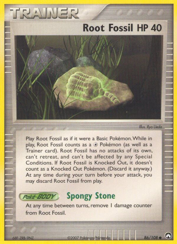 Root Fossil (86/108) (Stamped) [EX: Power Keepers]