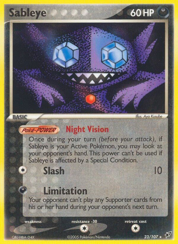 Sableye (23/107) (Stamped) [EX: Deoxys]