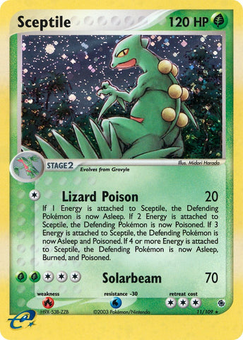 Sceptile (11/109) [EX: Ruby & Sapphire]