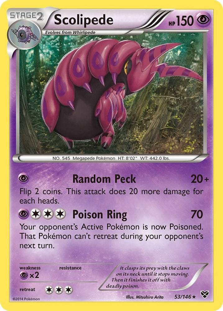 Scolipede (53/146) [XY: Base Set]