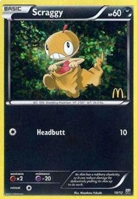 Scraggy (10/12) [McDonald's Promos: 2012 Collection]