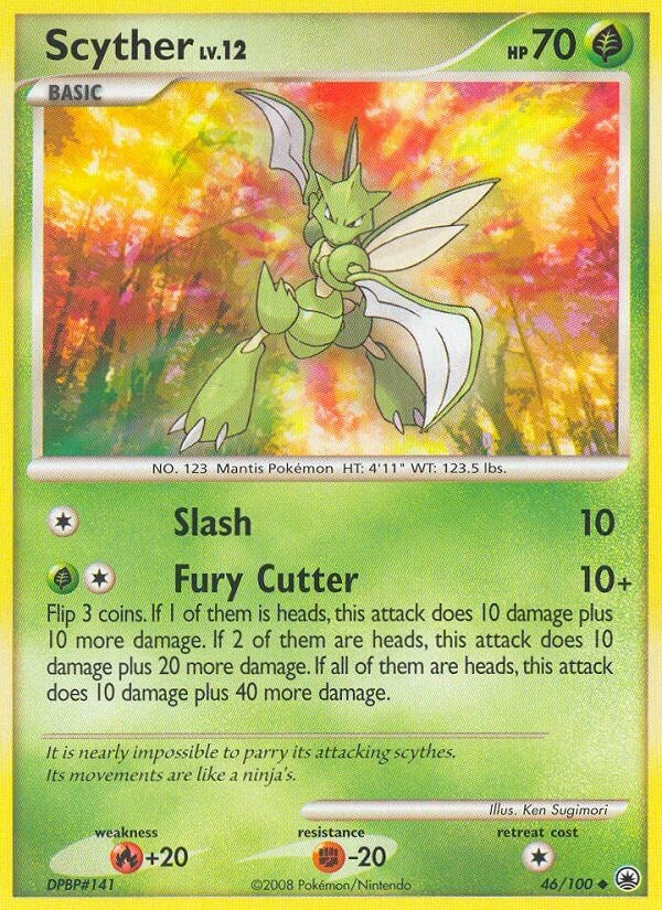 Scyther (46/100) [Diamond & Pearl: Majestic Dawn]