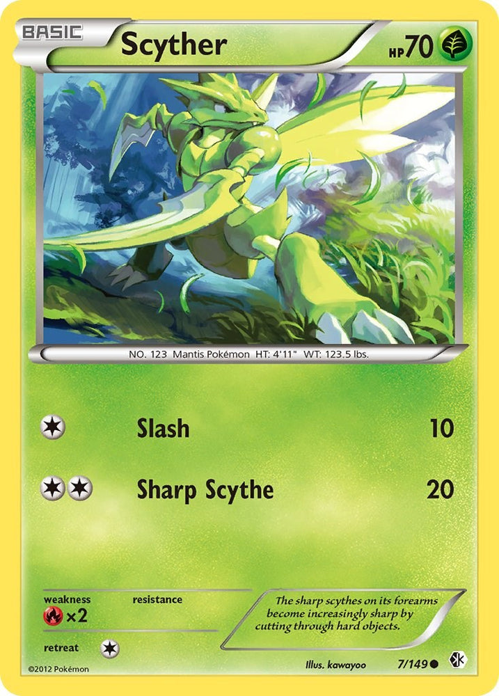 Scyther (7/149) [Black & White: Boundaries Crossed]