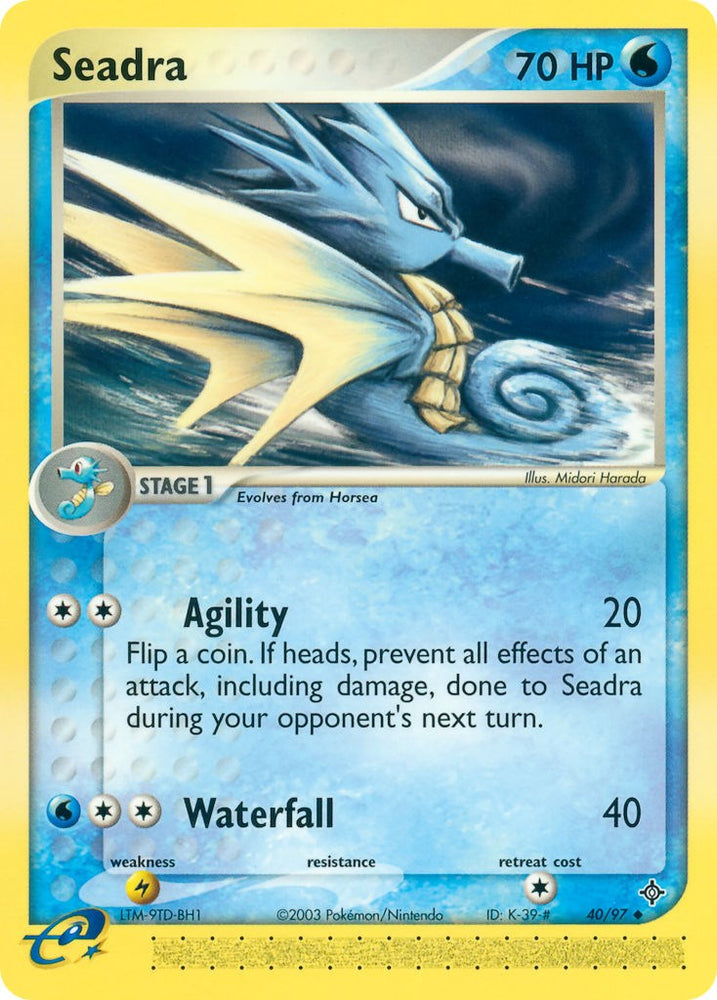 Seadra (40/97) [EX: Dragon]