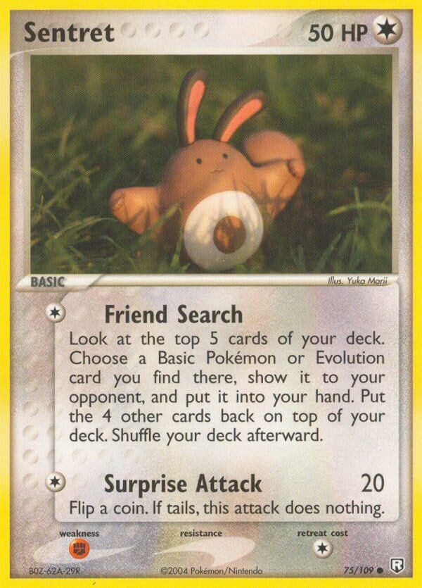 Sentret (75/109) (Stamped) [EX: Team Rocket Returns]