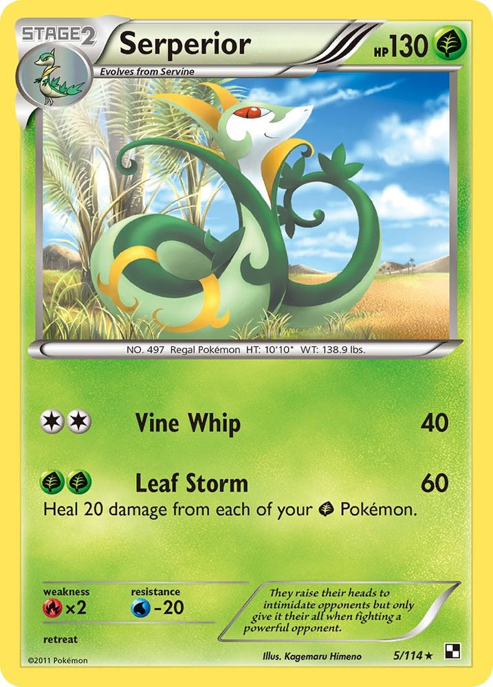 Serperior (5/114) [Black & White: Base Set]