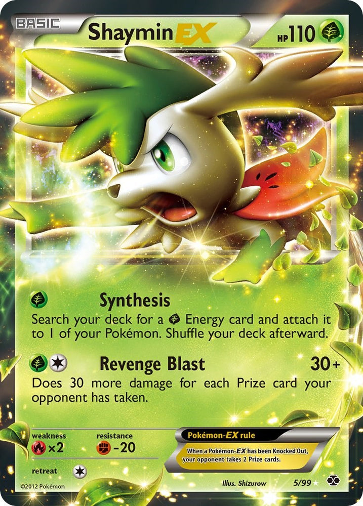 Shaymin EX (5/99) [Black & White: Next Destinies]