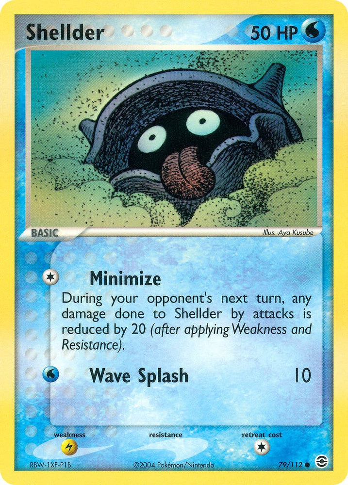 Shellder (79/112) [EX: FireRed & LeafGreen]