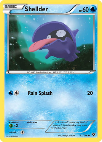 Shellder (31/146) [XY: Base Set]