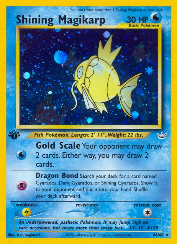 Shining Magikarp [Neo Revelation]