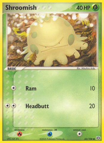 Shroomish (63/106) (Stamped) [EX: Emerald]