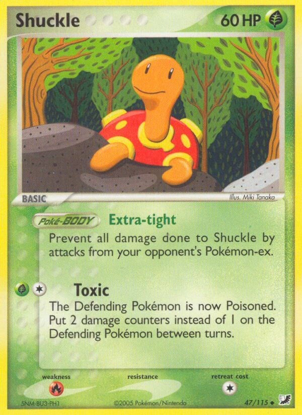 Shuckle (47/115) (Stamped) [EX: Unseen Forces]